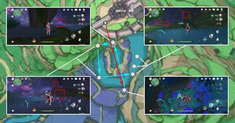 原神绯樱绣球采集路线位置 角色突破材料绯樱绣球采集攻略[多图]图片4