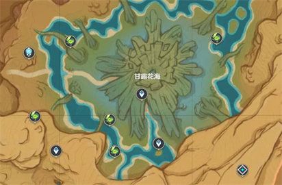 原神3.6版本草神瞳位置细节攻略 新地图荒石苍漠草神瞳分布位置大全[多图]图片4
