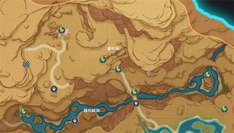 原神3.6版本草神瞳位置细节攻略 新地图荒石苍漠草神瞳分布位置大全[多图]图片3