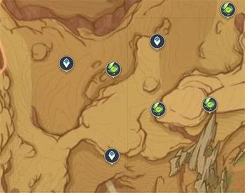 原神3.6版本草神瞳位置细节攻略 新地图荒石苍漠草神瞳分布位置大全[多图]图片6