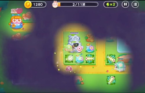 保卫萝卜4第45关攻略图解法 第45关通关解析[多图]图片2