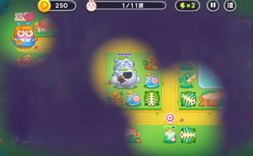 保卫萝卜4第45关攻略图解法 第45关通关解析[多图]图片1