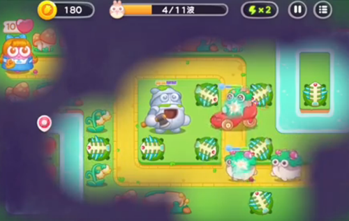 保卫萝卜4第45关攻略图解法 第45关通关解析[多图]图片4