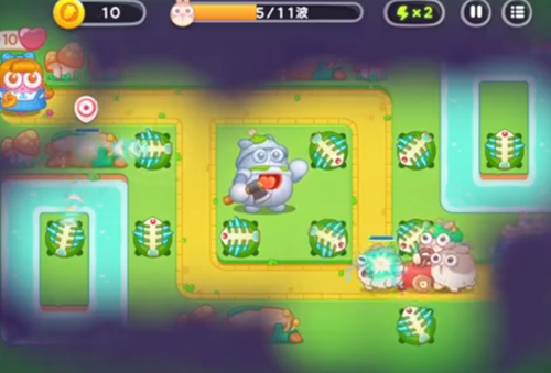 保卫萝卜4第45关攻略图解法 第45关通关解析[多图]图片5