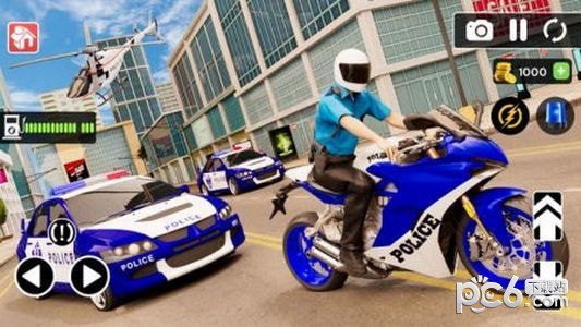警察摩托车竞赛模拟器3D