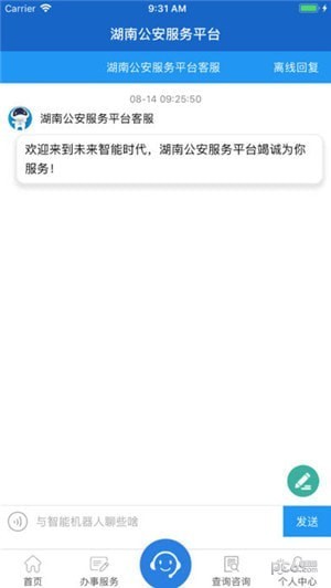 湖南公安服务平台app
