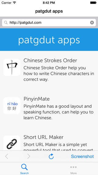 网页全屏截图app