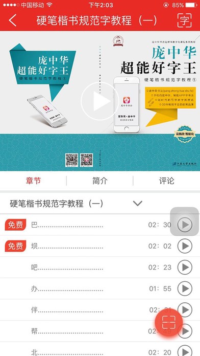 庞中华书法app
