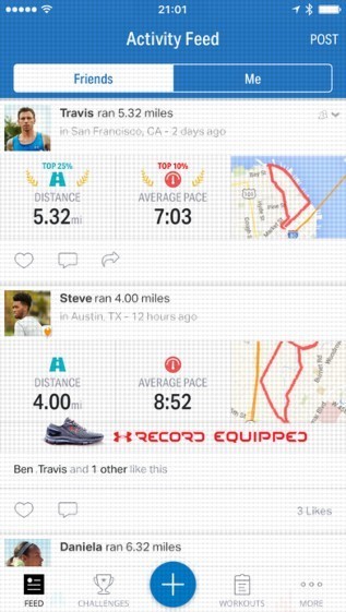 MapMyRun app