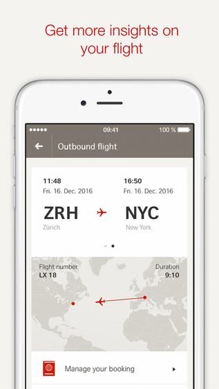 瑞士航空app
