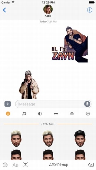ZAYNmoji app