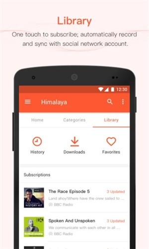 喜马拉雅国际版app