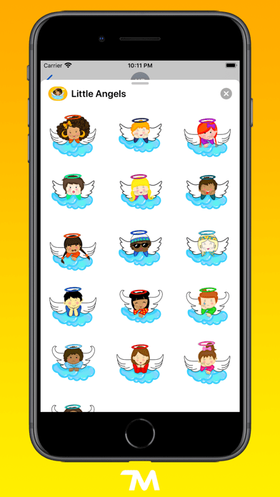 小天使贴纸 小天使贴纸