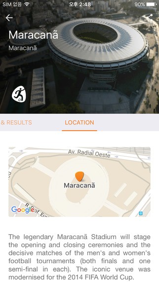 Rio 2016 app