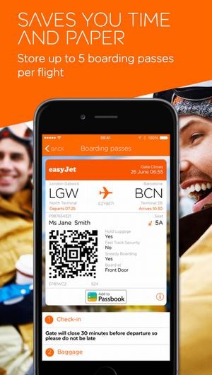 easyjet app