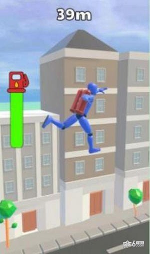 喷气飞行火箭人