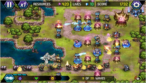 终极塔防无休止的战争iPhone版
