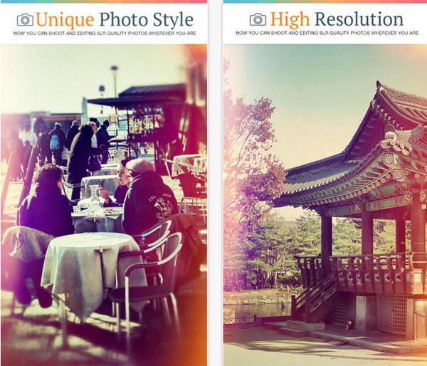 漏光滤镜相机App