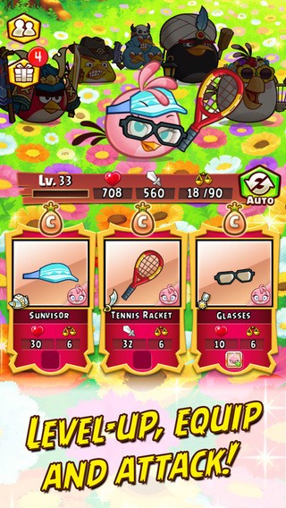 愤怒的小鸟战斗iPhone版