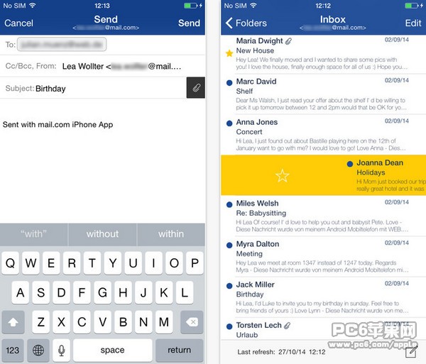 mail.com app