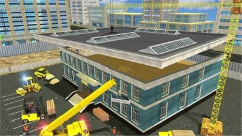 银行建筑工地模拟