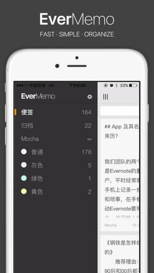 EverMemo app