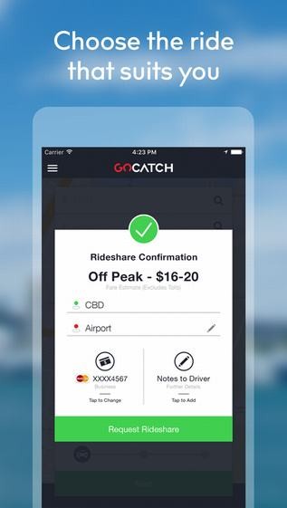 GoCatch app