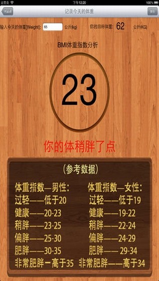 体重记录app