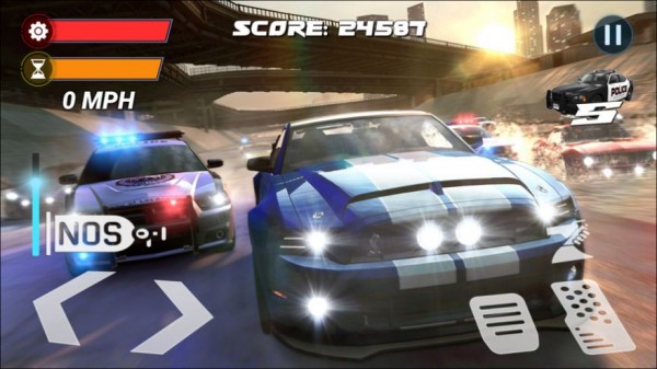 逃离警车追逐警察3D iOS