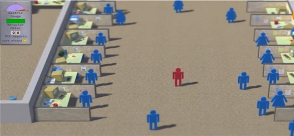 去厕所途中放屁