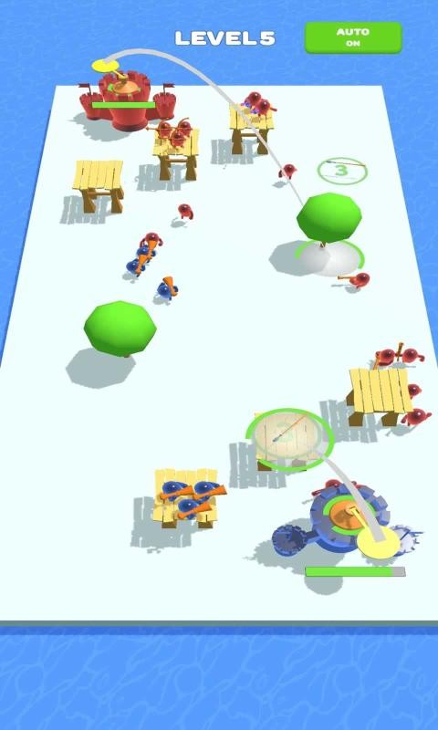 弹弓军3D城堡防御