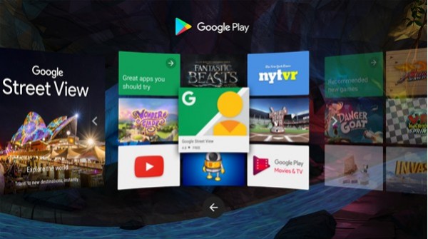 Daydream vr app
