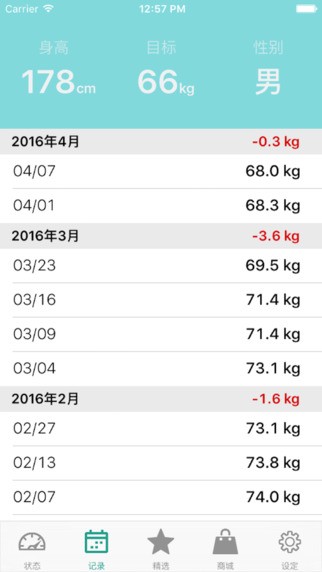 想瘦日记app