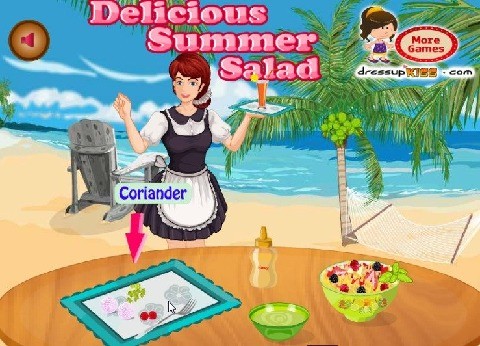 美味的夏季沙拉