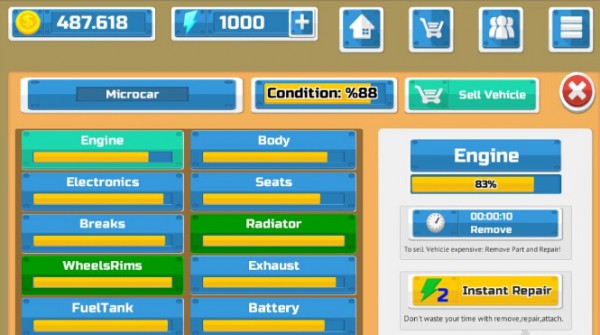 汽车大亨商业游戏