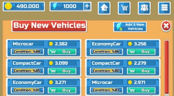 汽车大亨商业游戏