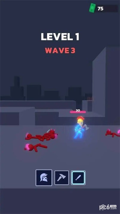 东西组合火柴人