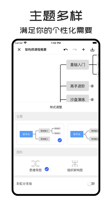 MindClear思维导图iOS