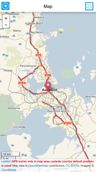 新西兰离线地图app