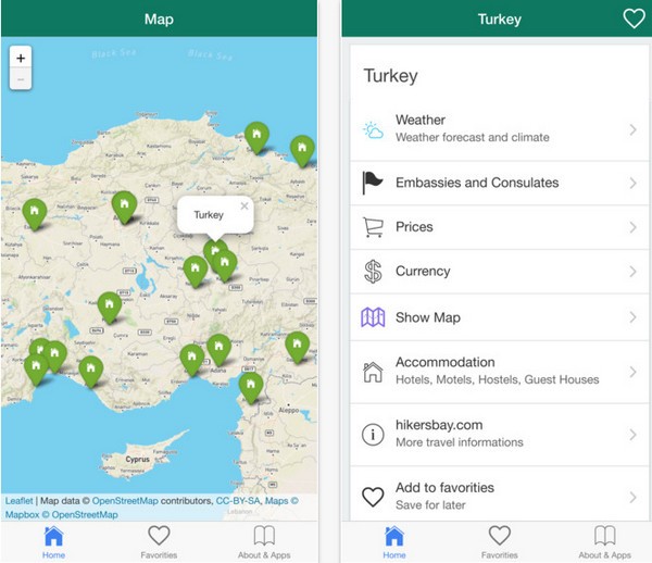 火鸡离线地图app