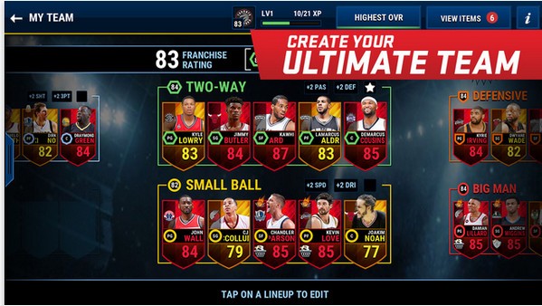 NBA Live移动版