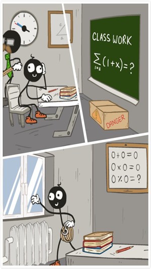 火柴人联盟密室逃出枯燥的学校IOS版
