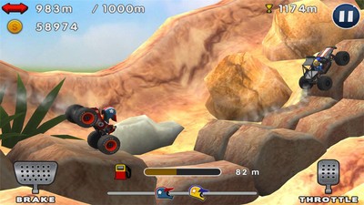 3D迷你登山赛车