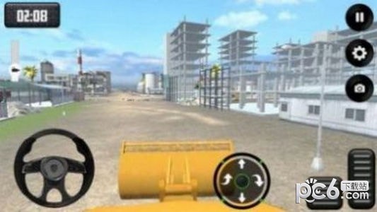 挖掘机模拟工作