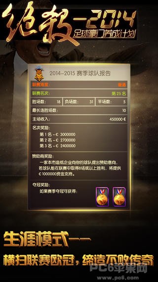 绝杀2014 iPhone版