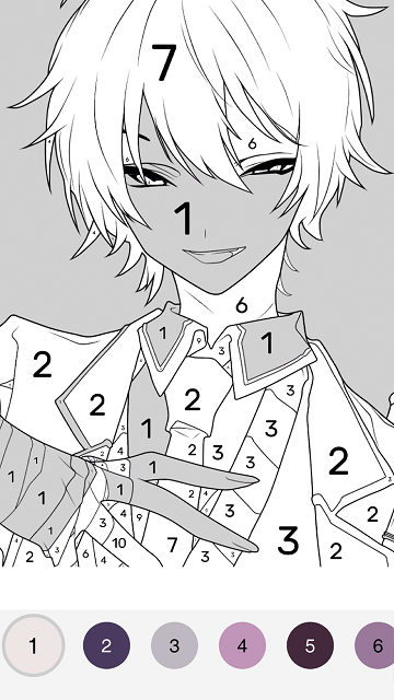 二次元填色书游戏