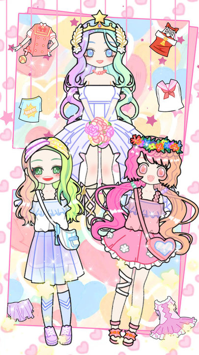 明星萌萌少女养成游戏