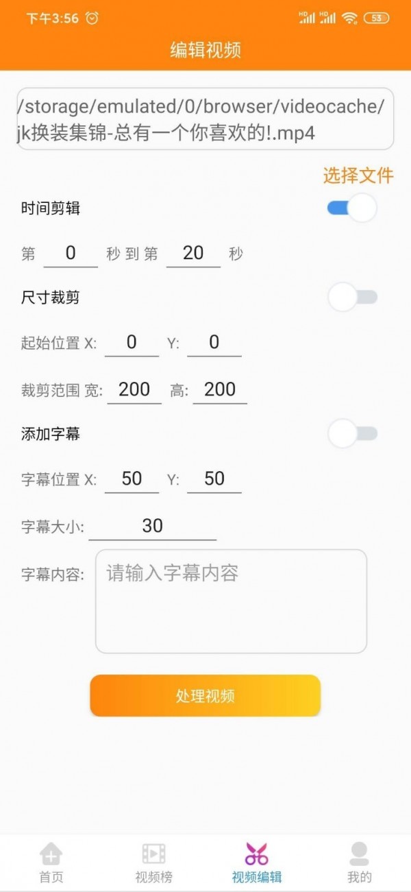 视频去水印系统