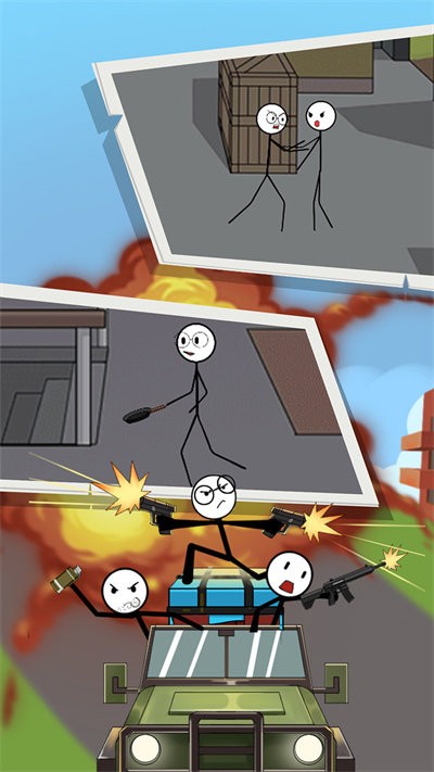 火柴人吃鸡日记8最新版 火柴人吃鸡日记8游戏下载