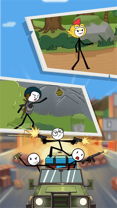 火柴人吃鸡日记8最新版